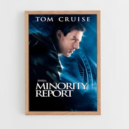 ap-precogs minority report-2 cadre Bois clair