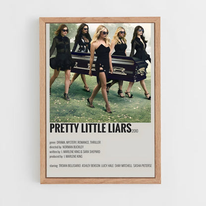 ap-pretty little liars-2 cadre Bois clair