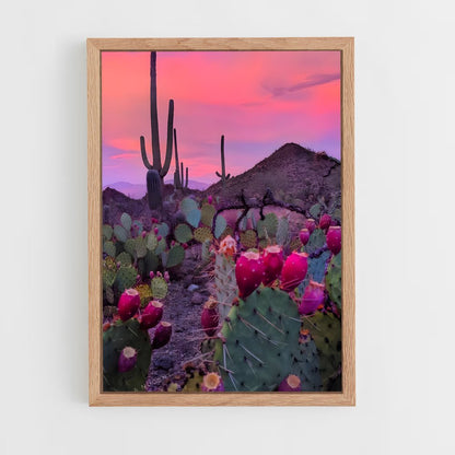 ap-prickly pear-3 cadre Bois clair