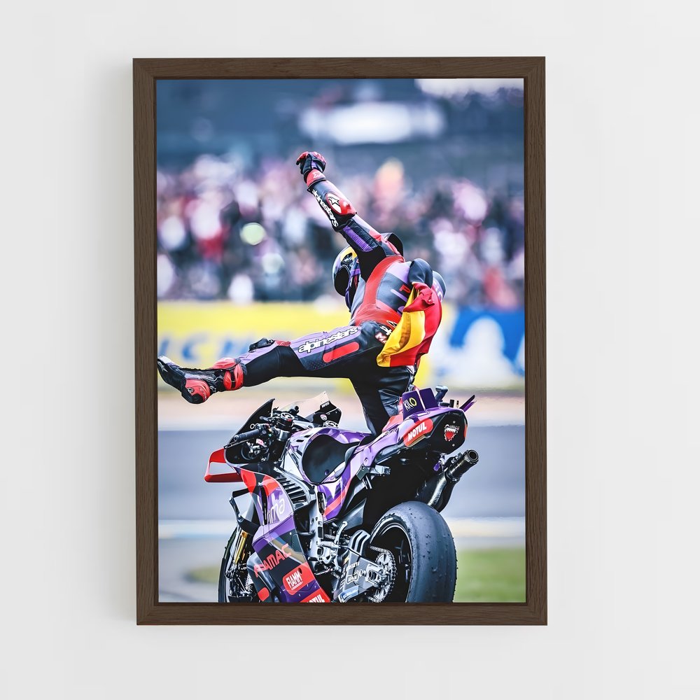 ap-prima pramac racing-1 cadre Bois foncé