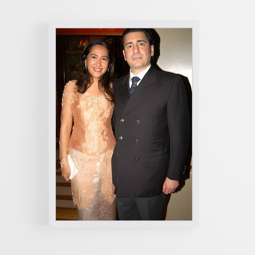 ap-prince ali reza pahlavi-2 cadre Blanc