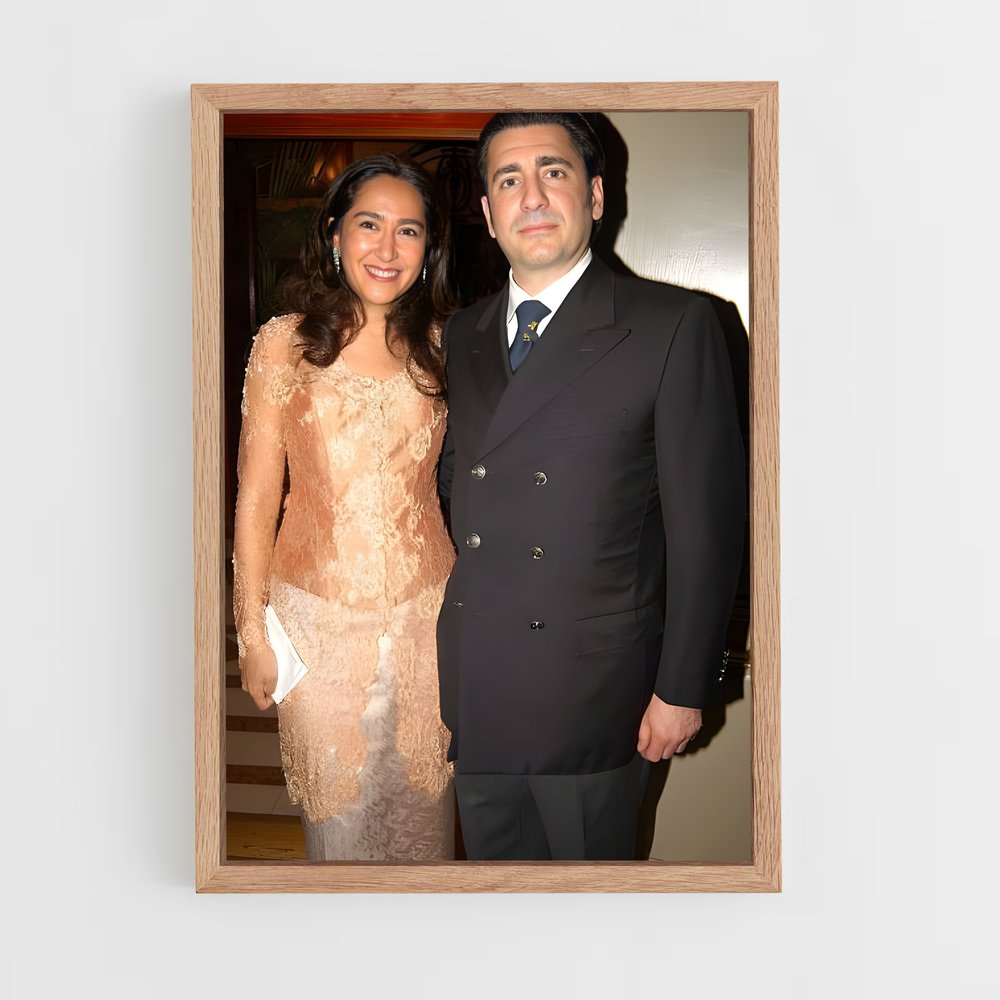 ap-prince ali reza pahlavi-2 cadre Bois clair