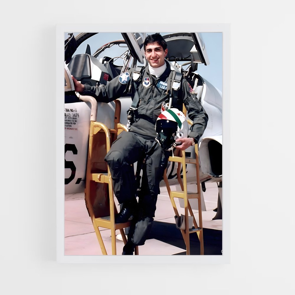 ap-prince ali reza pahlavi-3 cadre Blanc