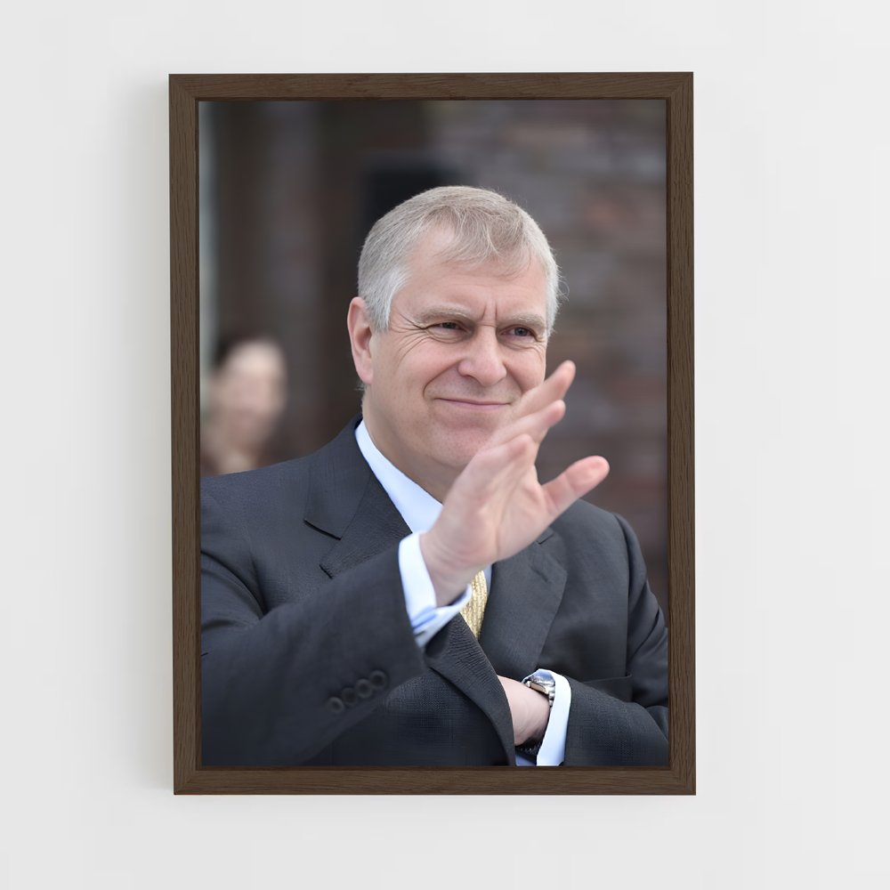 ap-prince andrew-2 cadre Bois foncé