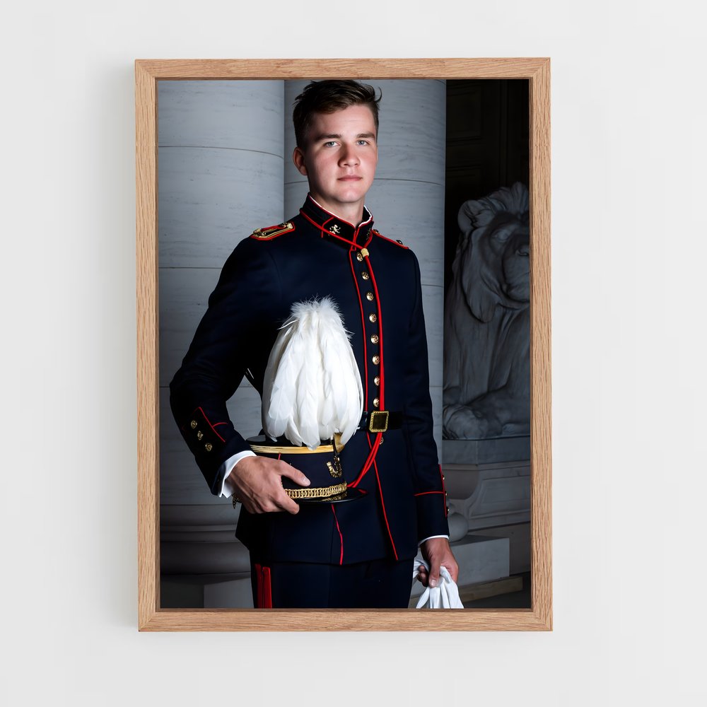 ap-prince gabriel-8 cadre Bois clair