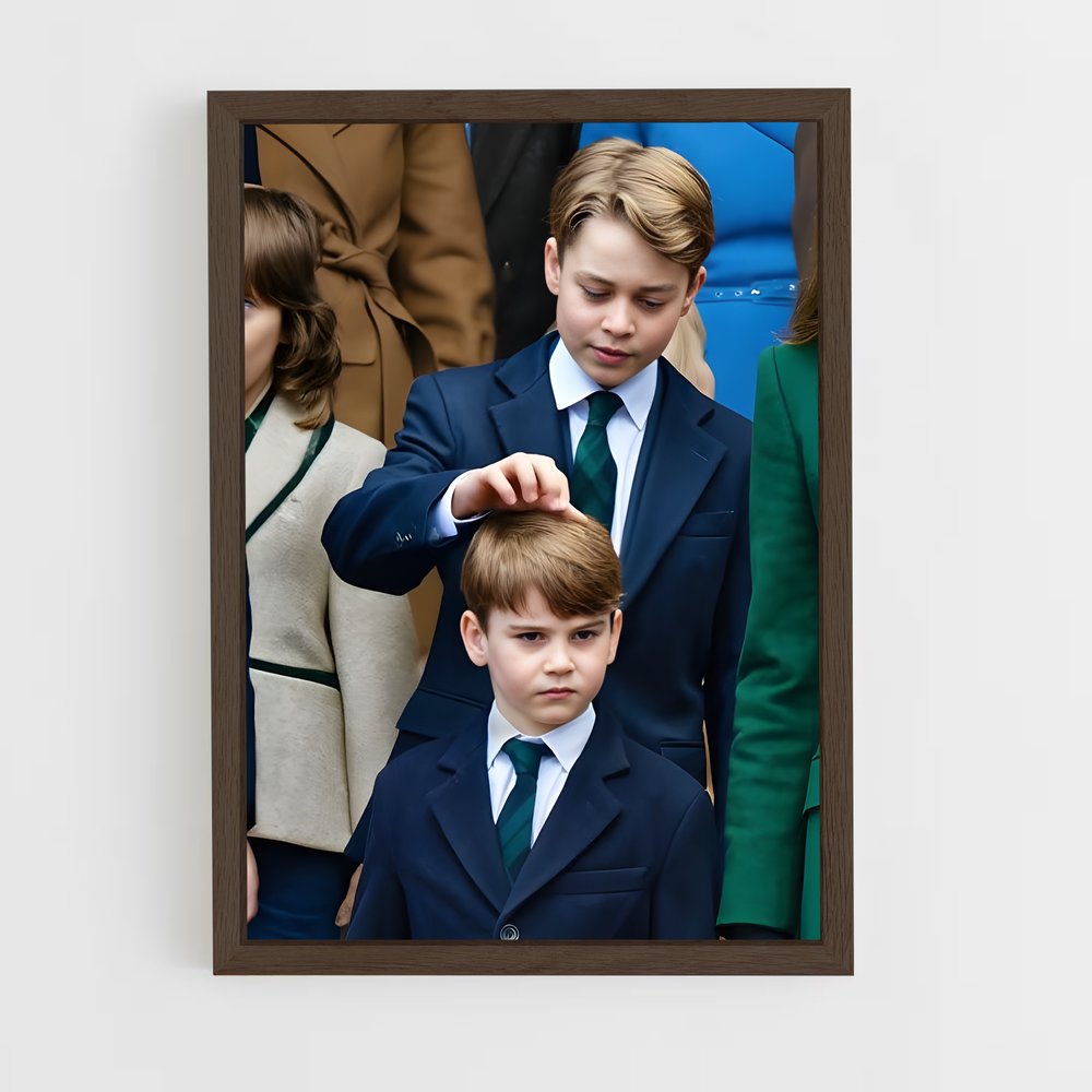 ap-prince george-6 cadre Bois foncé