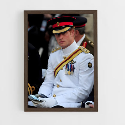 ap-prince harry-13 cadre Bois foncé
