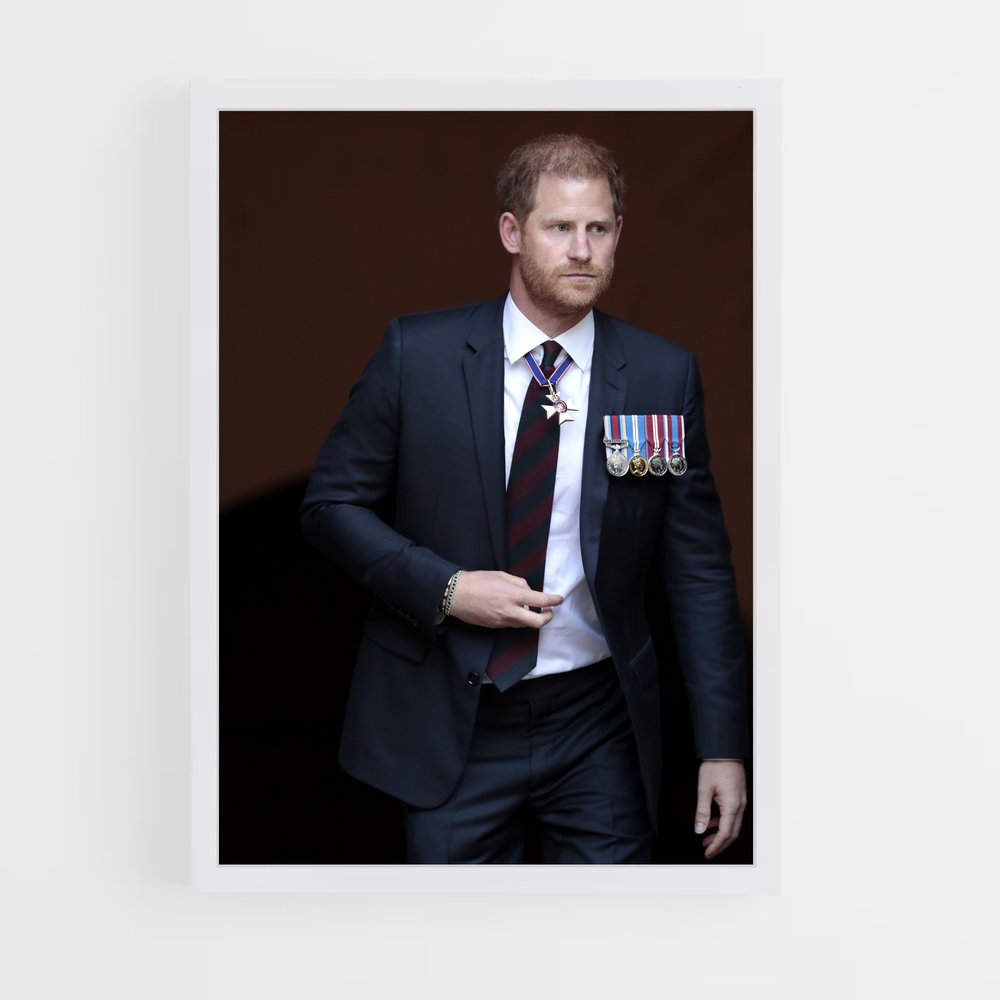 ap-prince harry-15 cadre Blanc
