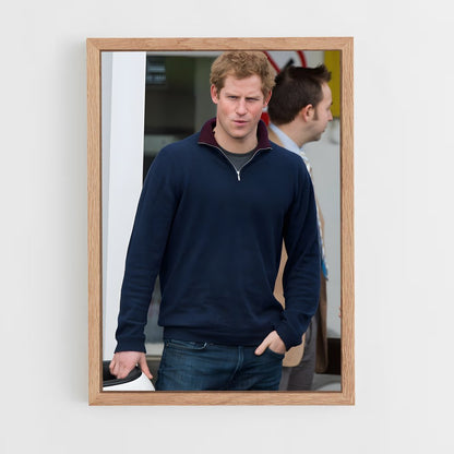 ap-prince harry-18 cadre Bois clair