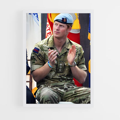 ap-prince harry-19 cadre Blanc