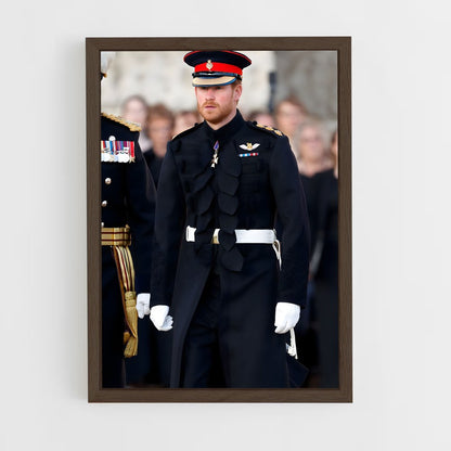 ap-prince harry-2 cadre Bois foncé