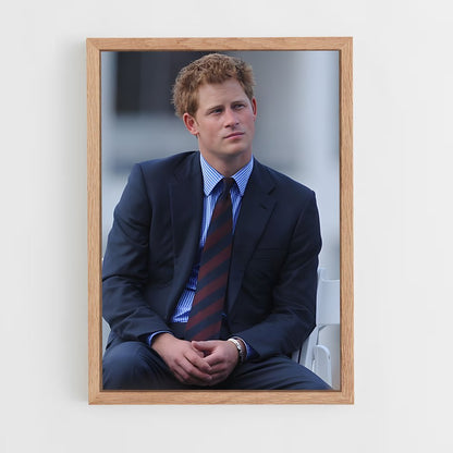 ap-prince harry-5 cadre Bois clair