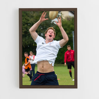 ap-prince harry-8 cadre Bois foncé