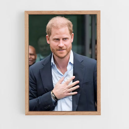 ap-prince harry-9 cadre Bois clair