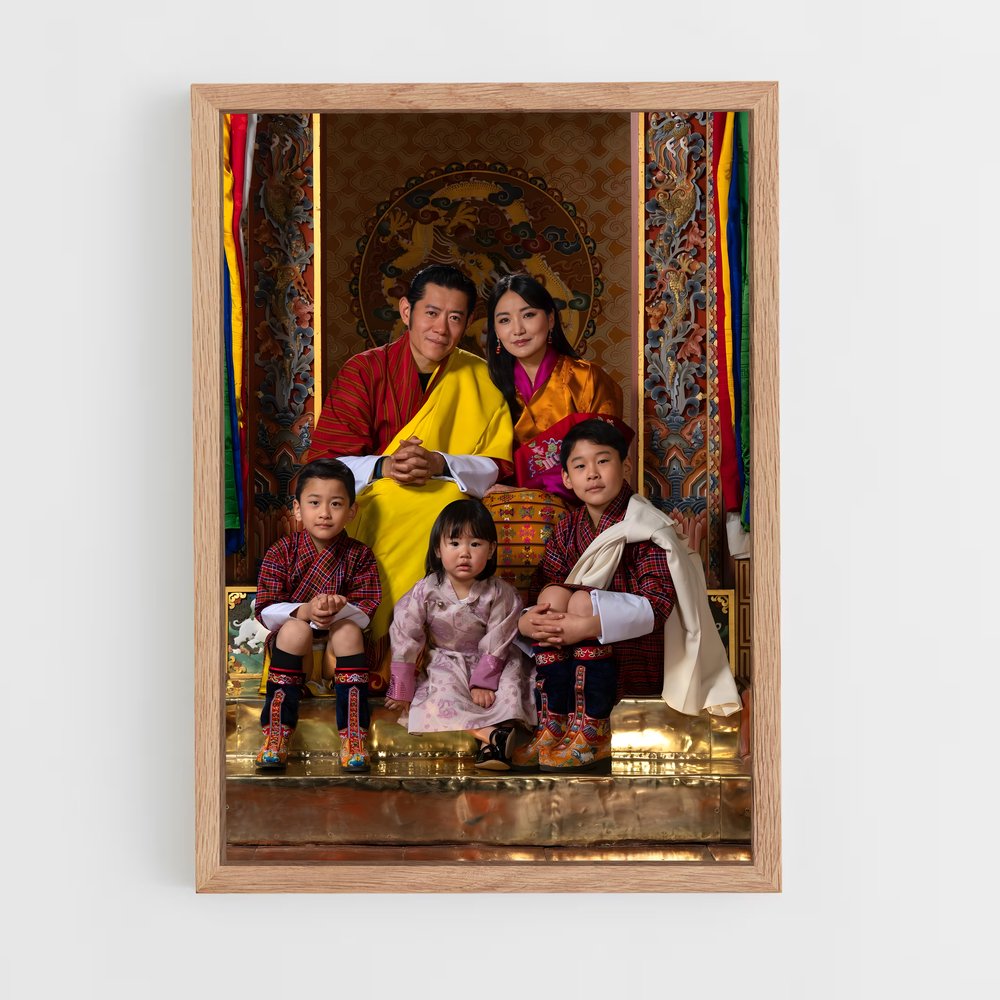 ap-prince jigme namgyel wangchuck-2 cadre Bois clair