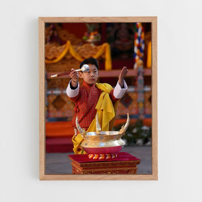ap-prince jigme namgyel wangchuck-7 cadre Bois clair
