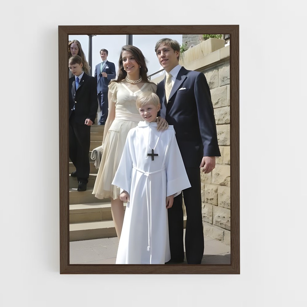 ap-prince louis-11 cadre Bois foncé