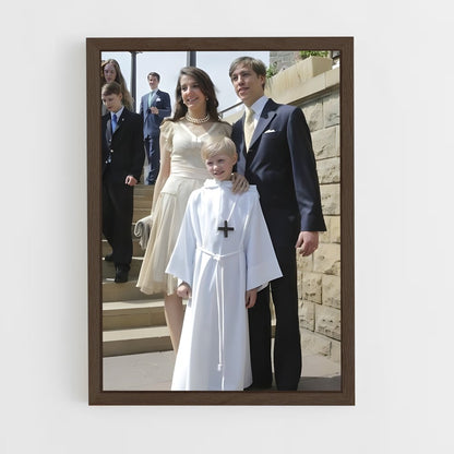 ap-prince louis-11 cadre Bois foncé