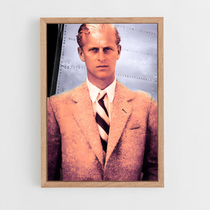 ap-prince philip duke of edinburgh-2 cadre Bois clair