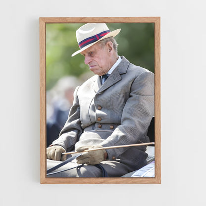 ap-prince philip duke of edinburgh-6 cadre Bois clair