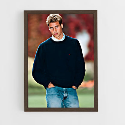 ap-prince william-1 cadre Bois foncé