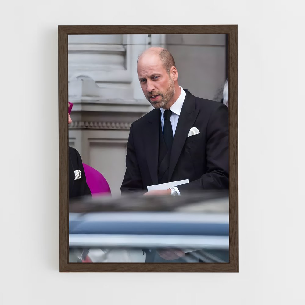 ap-prince william-10 cadre Bois foncé