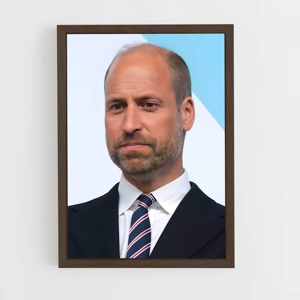 ap-prince william-3 cadre Bois foncé