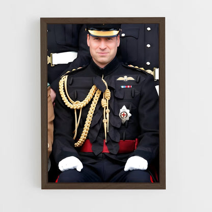 ap-prince william-5 cadre Bois foncé
