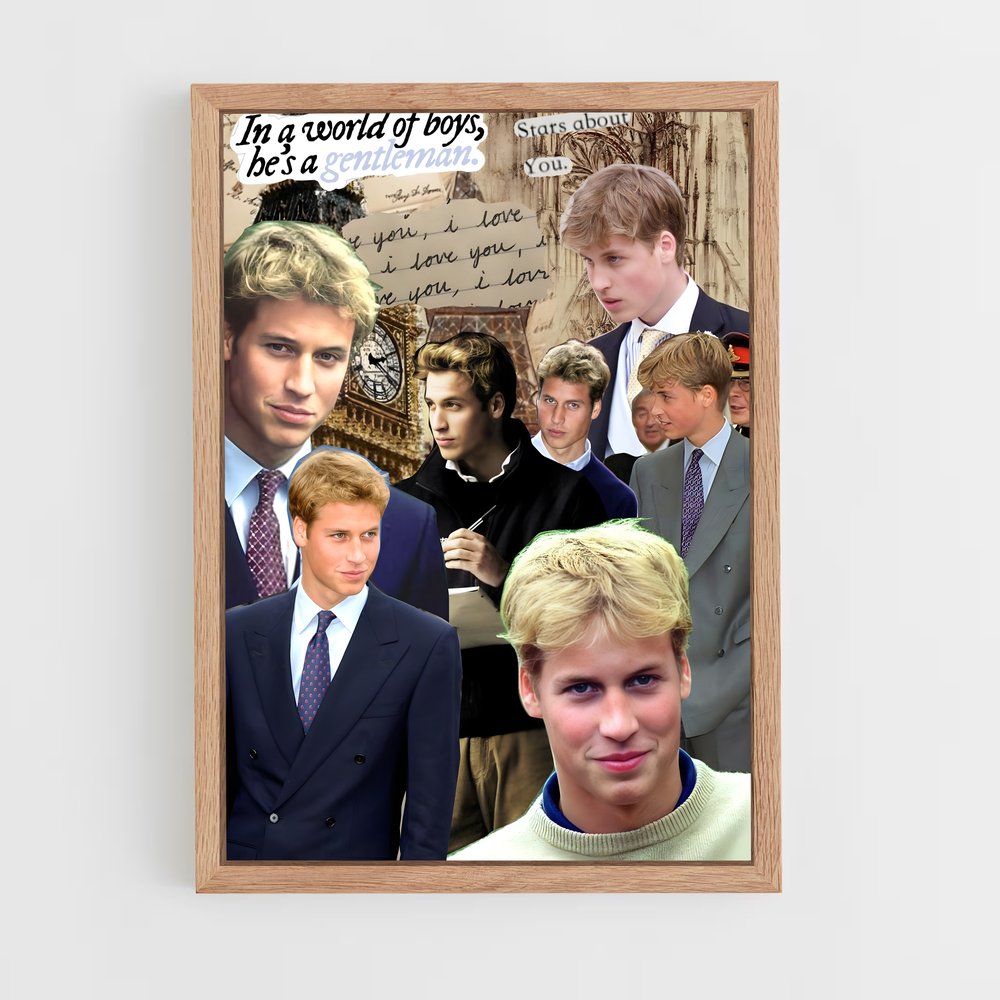 ap-prince william-7 cadre Bois clair