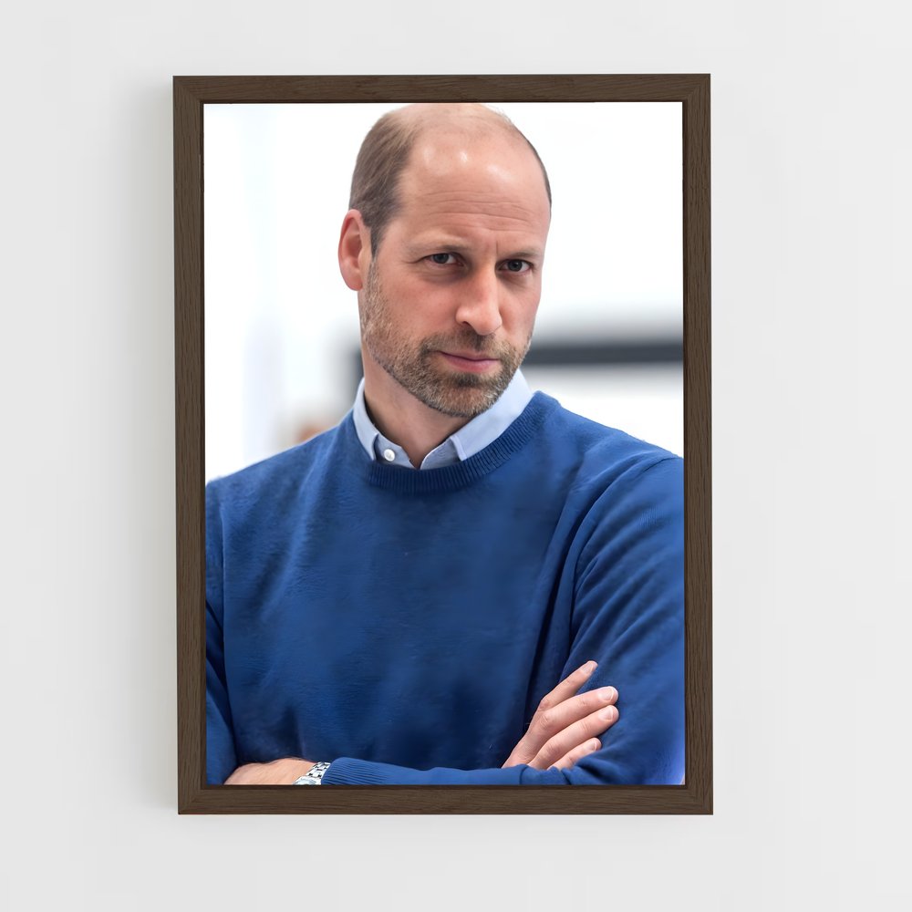ap-prince william-9 cadre Bois foncé