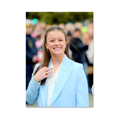 Poster Isabella en Bleu