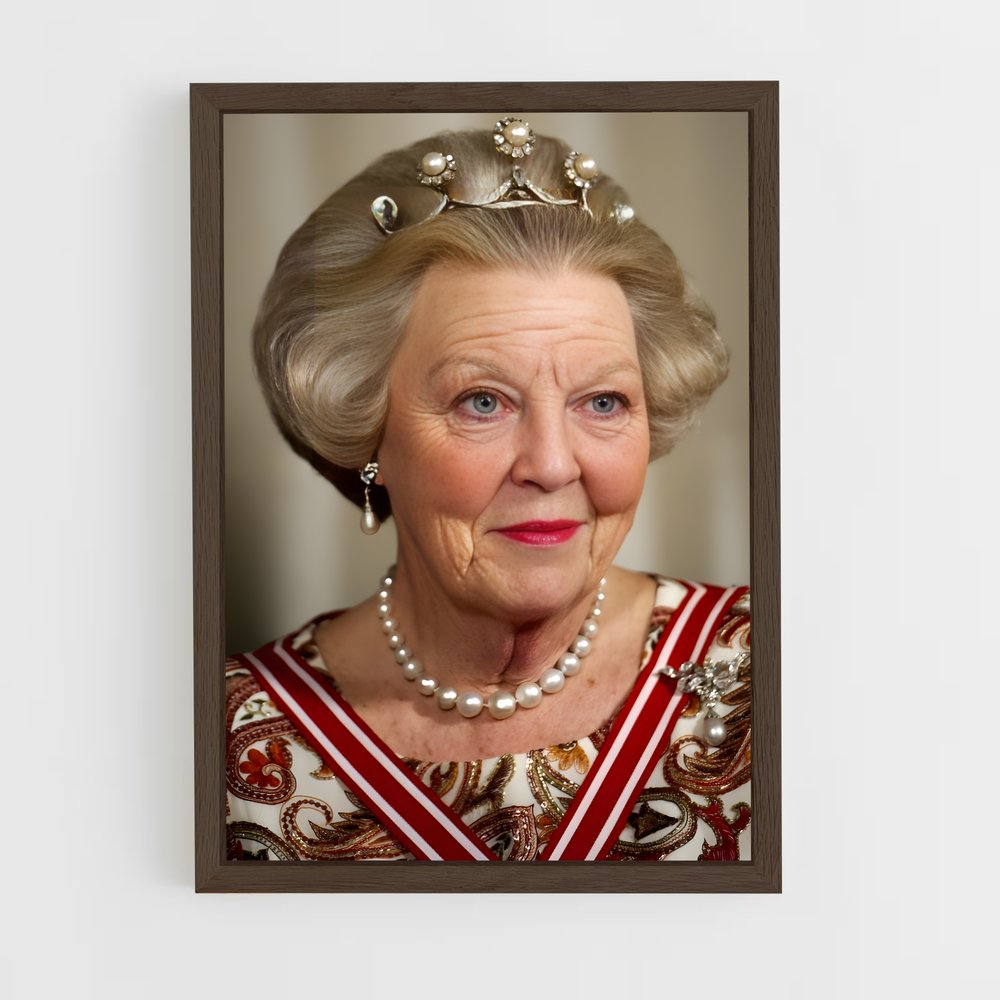 ap-princess beatrix-1 cadre Bois foncé