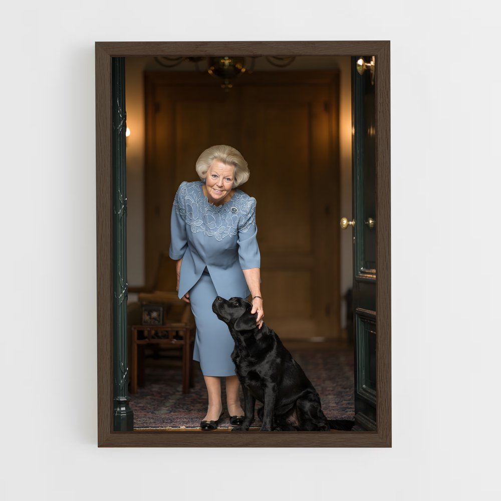 ap-princess beatrix-2 cadre Bois foncé
