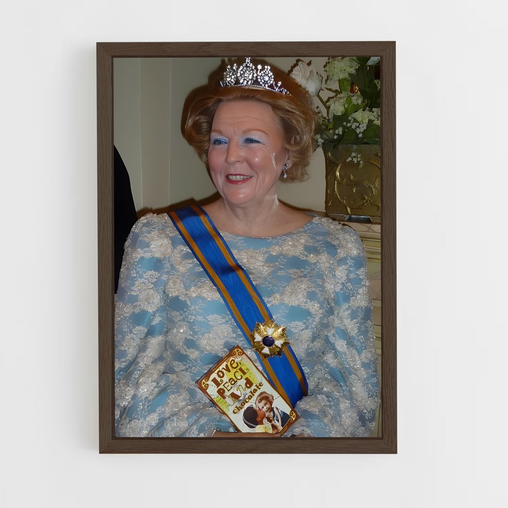 ap-princess beatrix-4 cadre Bois foncé