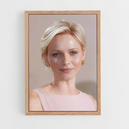 ap-princess charlene-8 cadre Bois clair