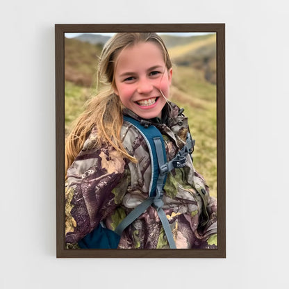 ap-princess charlotte-2 cadre Bois foncé