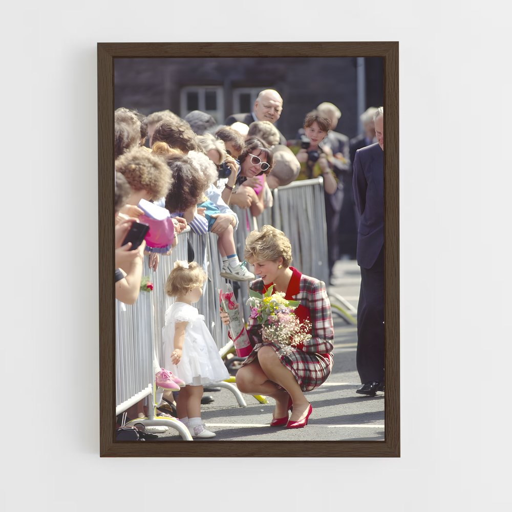 ap-princess diana-14 cadre Bois foncé