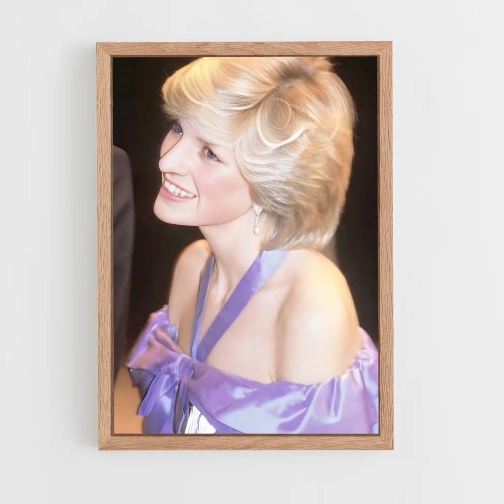 ap-princess diana-8 cadre Bois clair