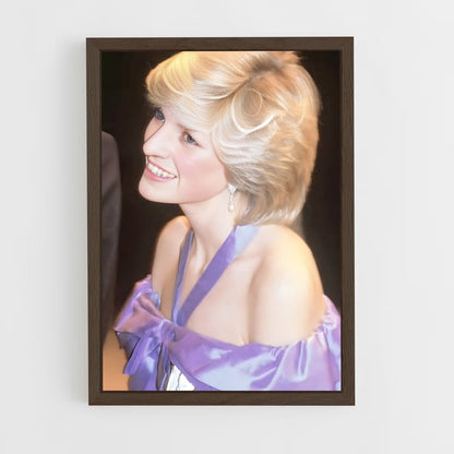 ap-princess diana-8 cadre Bois foncé