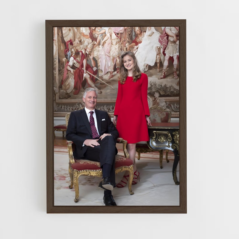 ap-princess elisabeth-9 cadre Bois foncé