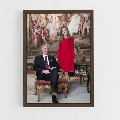 ap-princess elisabeth-9 cadre Bois foncé