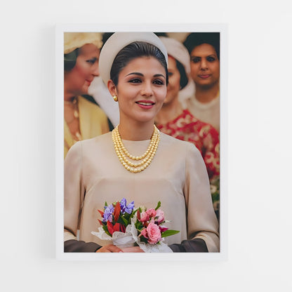 ap-princess farahnaz pahlavi-2 cadre Blanc