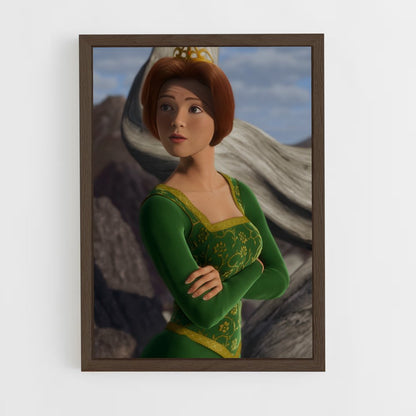 ap-princess fiona-1 cadre Bois foncé