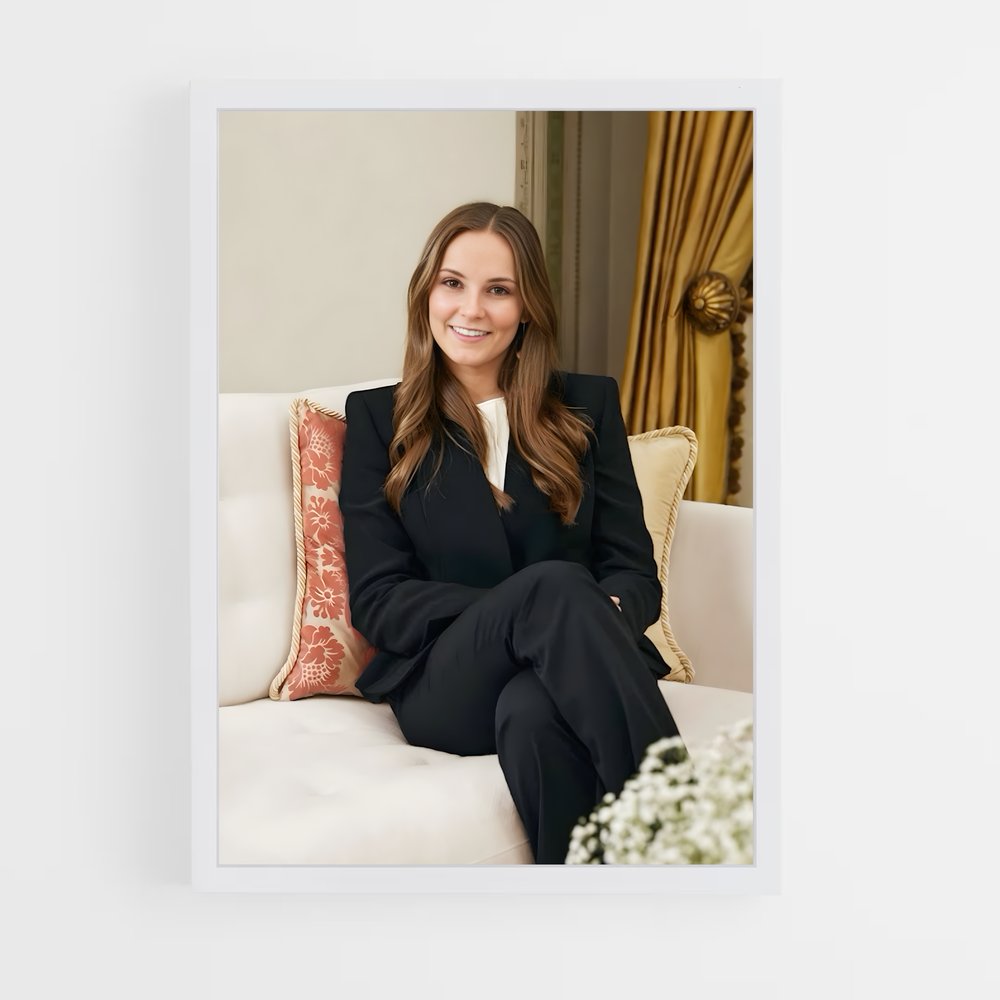 ap-princess ingrid alexandra-1 cadre Blanc