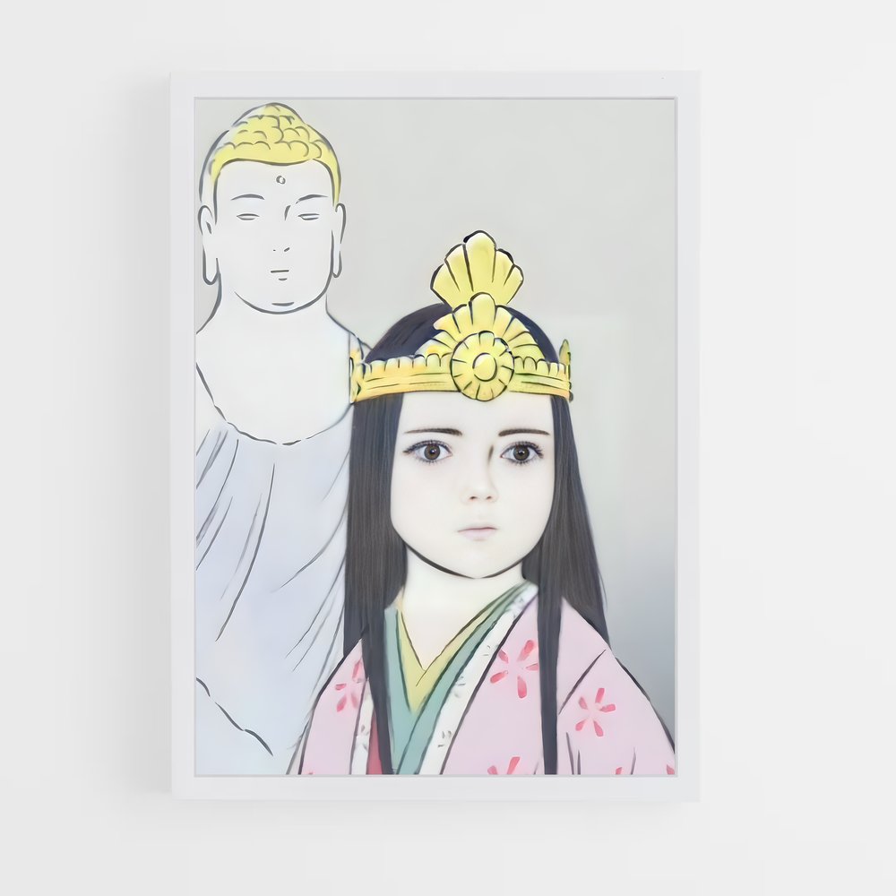 ap-princess kaguya-2 cadre Blanc