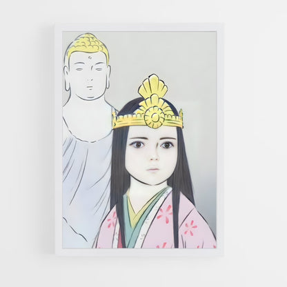 ap-princess kaguya-2 cadre Blanc