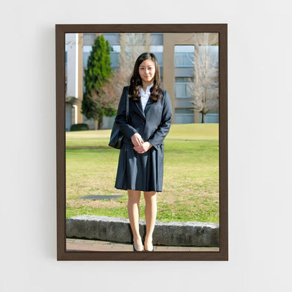 ap-princess kako-3 cadre Bois foncé