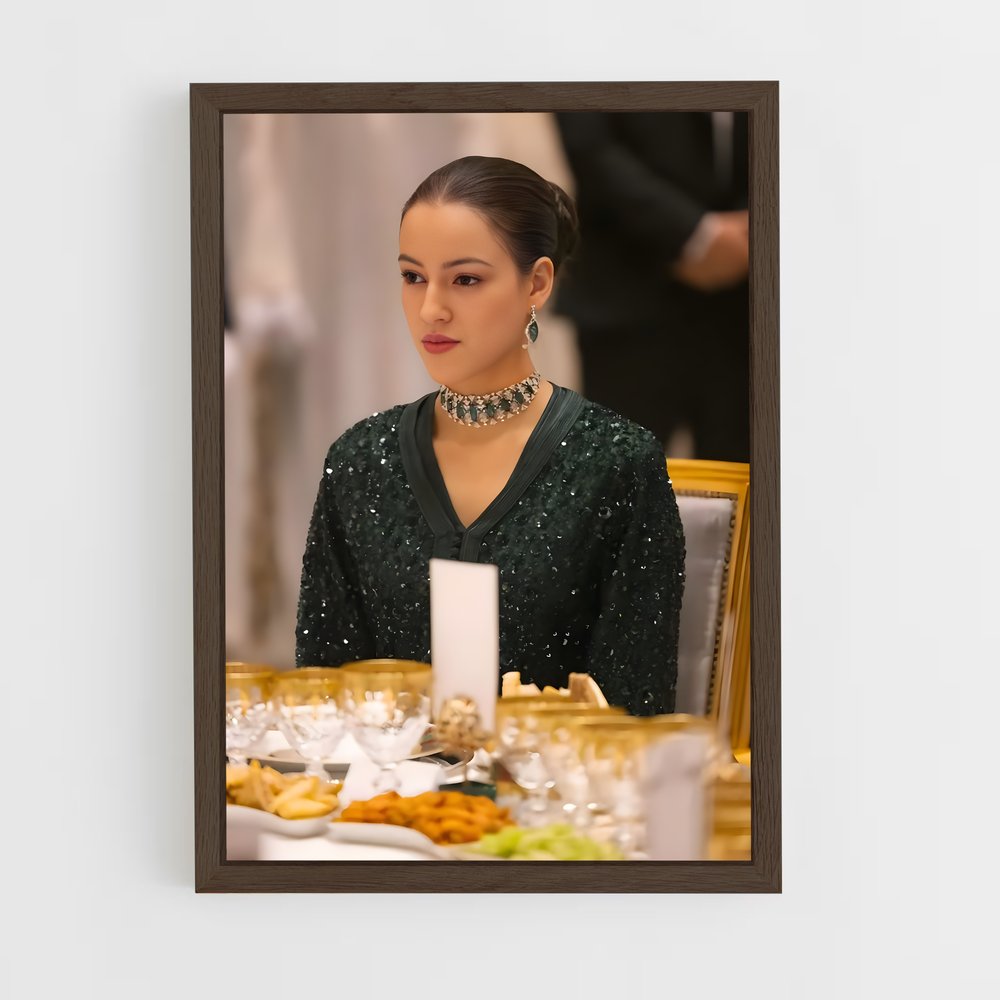 ap-princess lalla meryem-1 cadre Bois foncé