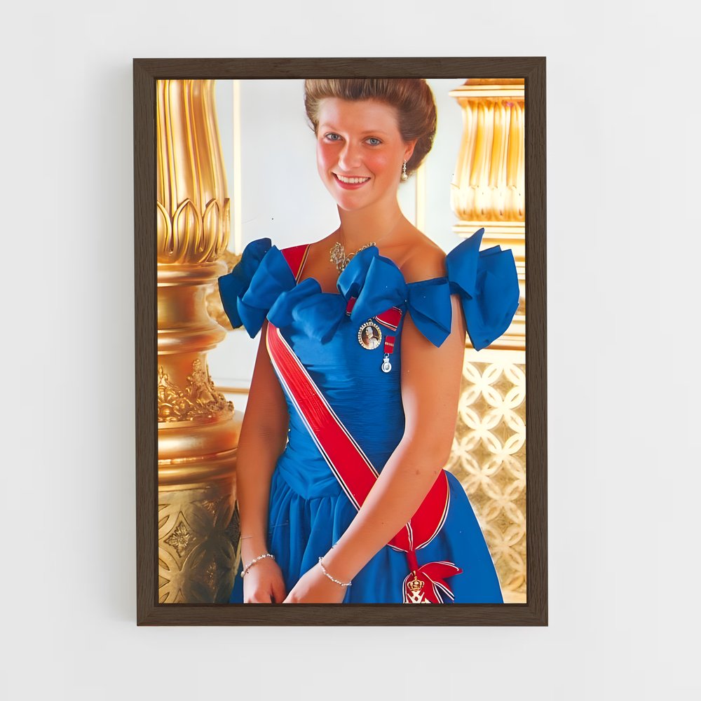 ap-princess martha louise-6 cadre Bois foncé