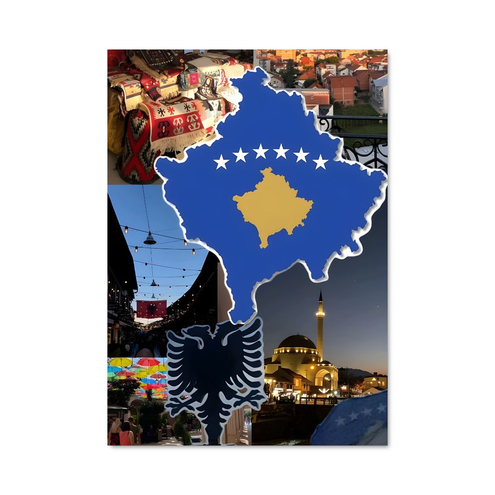 Poster Kaleidoscope de Skopje